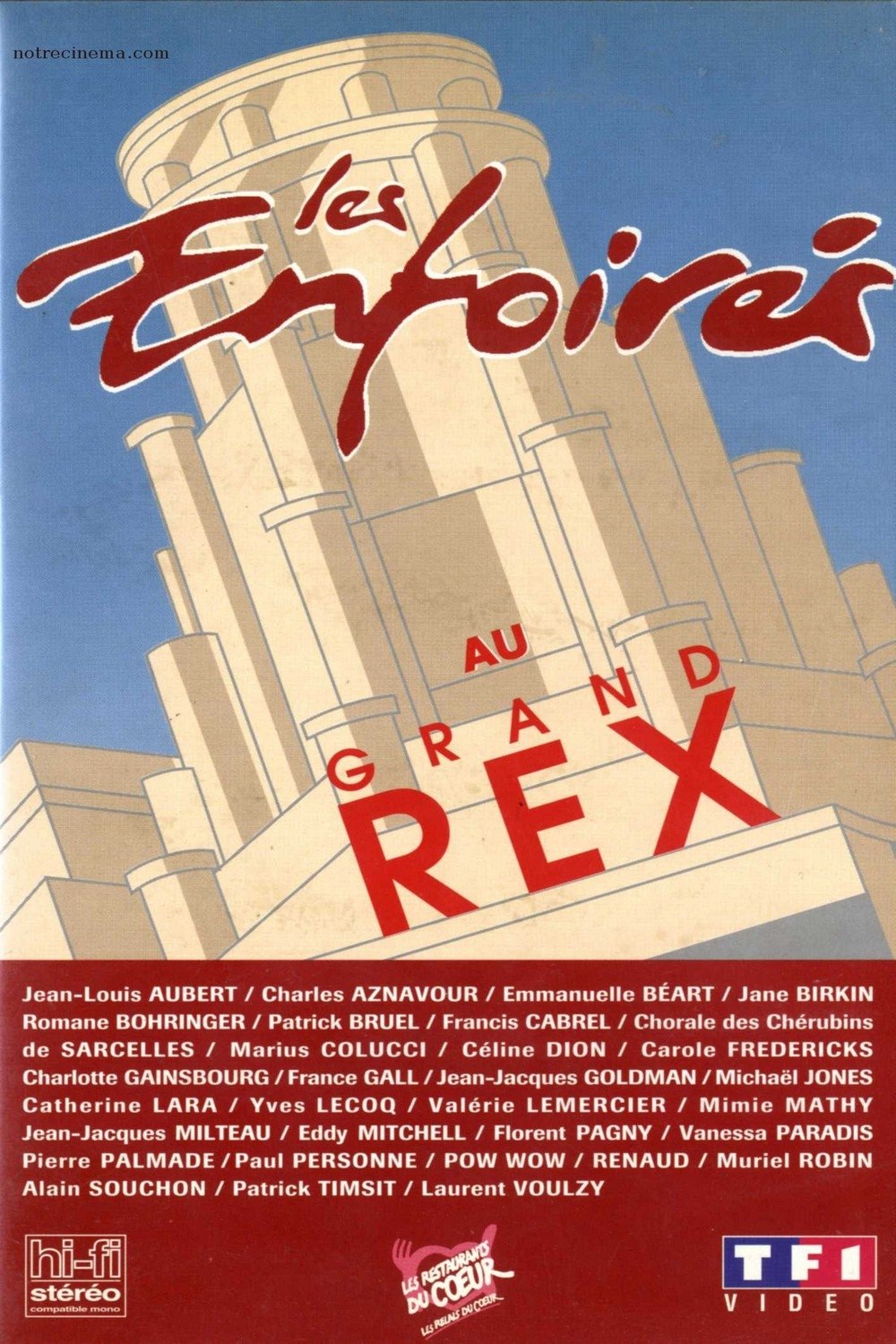 Постер Les Enfoirés 1994 - Les Enfoirés au Grand Rex